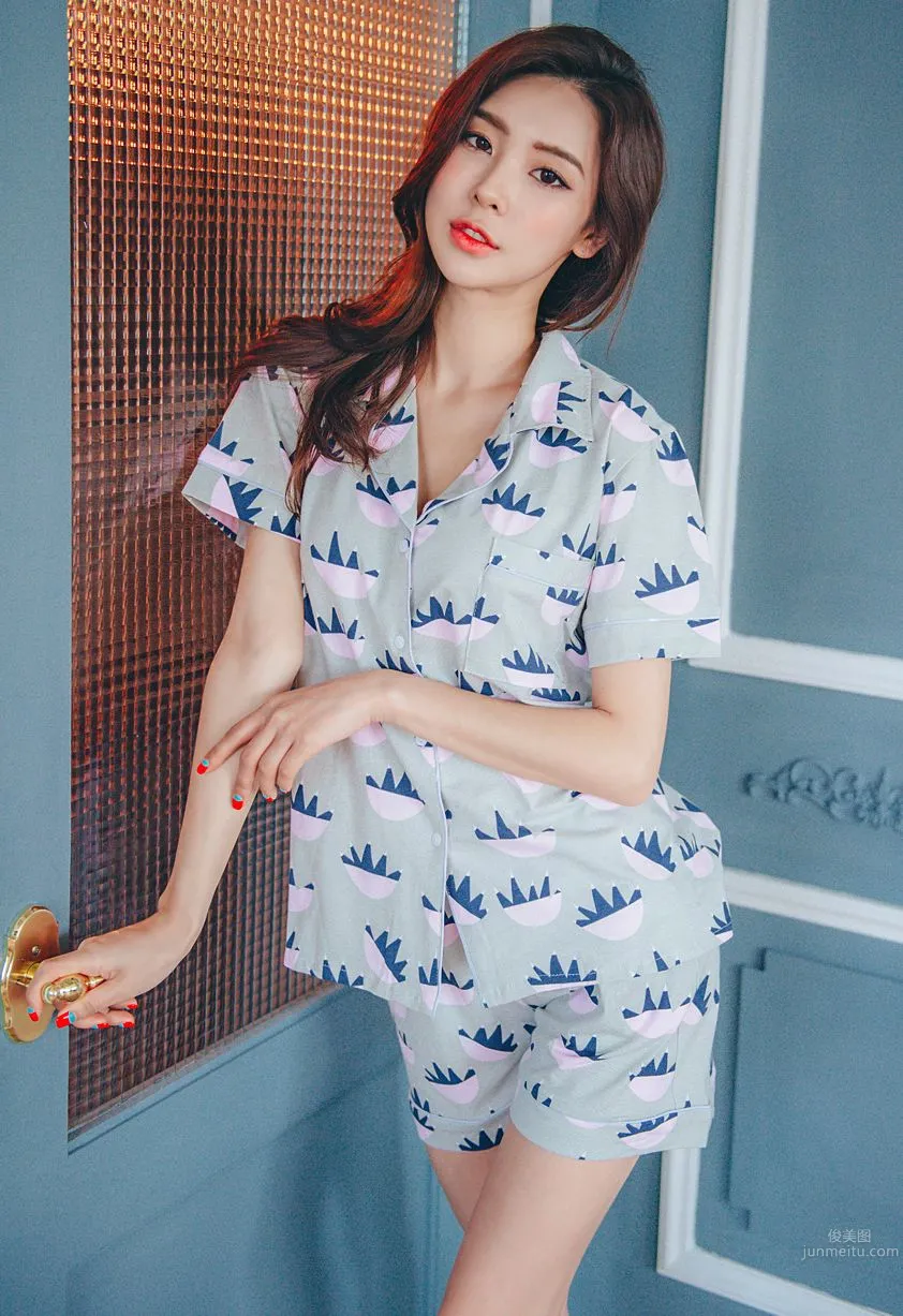 Korean Model Park Da Hyun Lologirl Pajama Series Three photo 67