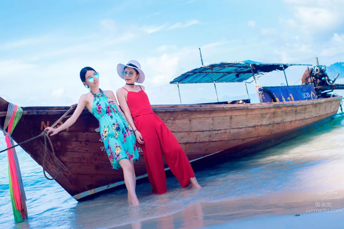 徐妍馨與陳大榕 印尼巴沙旅拍寫真 29
