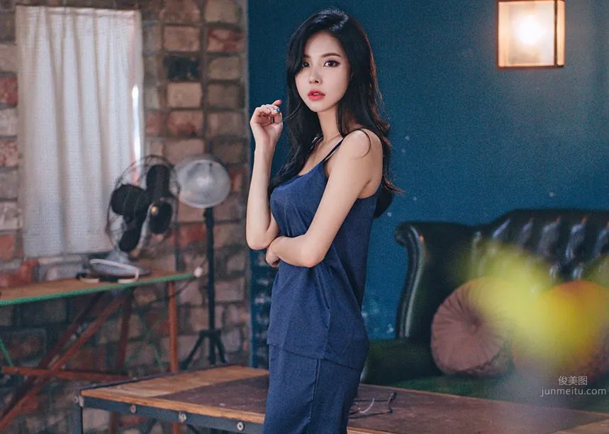 Korean Model Park Da Hyun Lologirl Pajama Series Three photo 56
