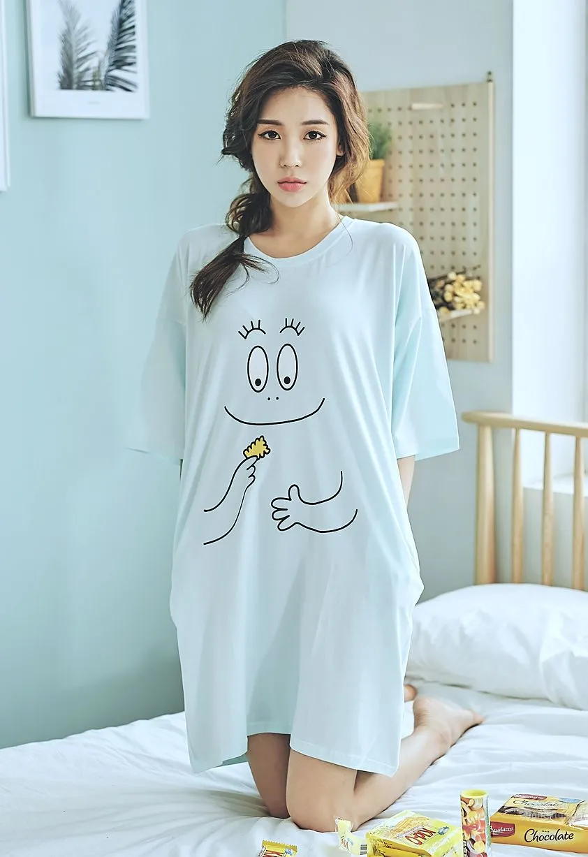 Korean Model Park Da Hyun Lologirl Pajama Series Three photo 36