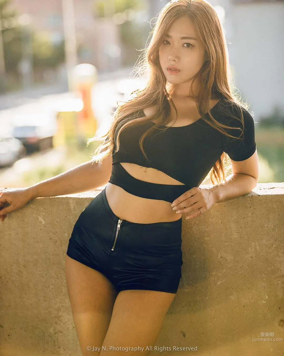 韓國正妹Jin Jin 緊身運動服性感火爆 26