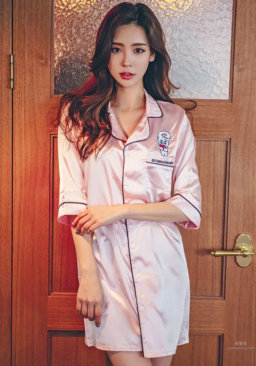 Korean Model Park Da Hyun Lologirl Pajama Series Three photo 86