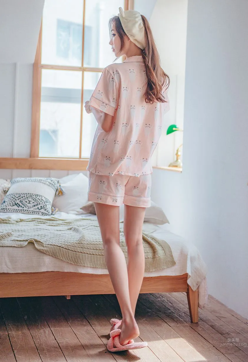 Korean Model Park Da Hyun Lologirl Pajama Series Three photo 121