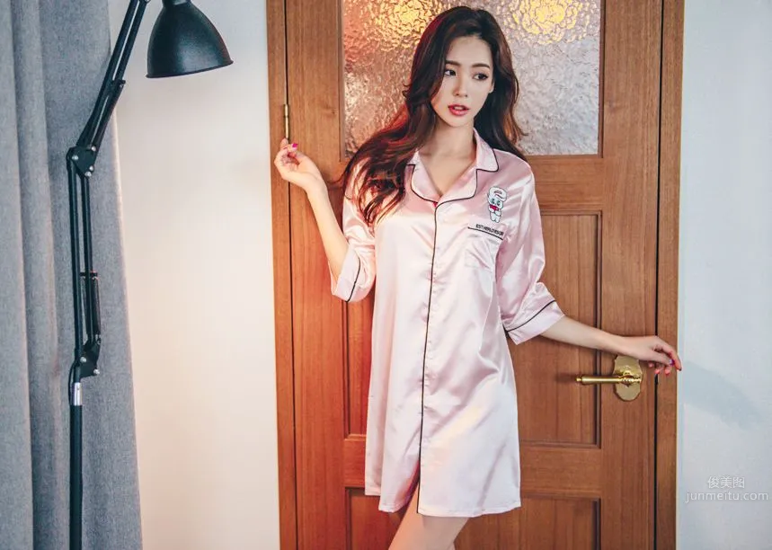 Korean Model Park Da Hyun Lologirl Pajama Series Three photo 87