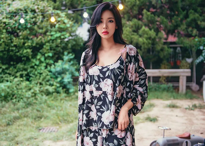 Korean Model Park Da Hyun Lologirl Pajama Series Three photo 34