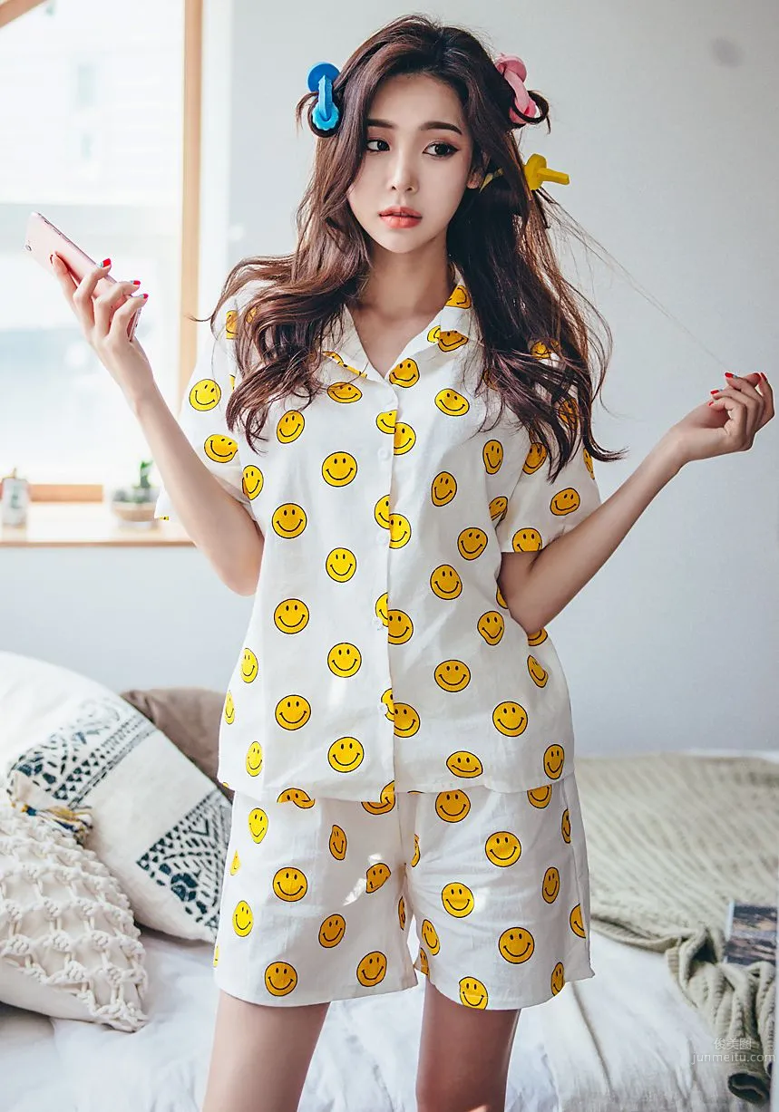 Korean Model Park Da Hyun Lologirl Pajama Series Three photo 145