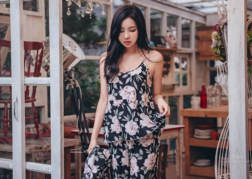 Korean Model Park Da Hyun Lologirl Pajama Series Three photo 35