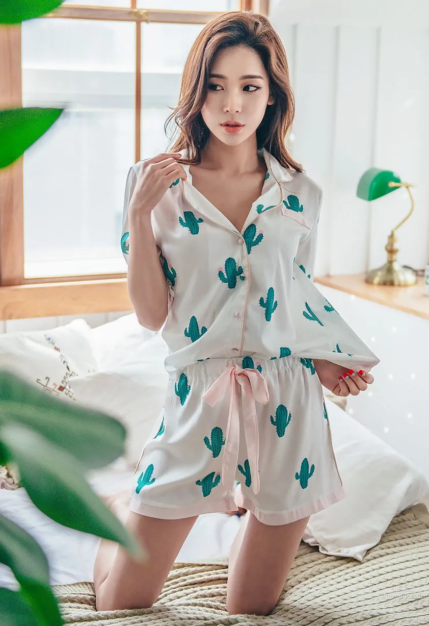 Korean Model Park Da Hyun Lologirl Pajama Series Three photo 24