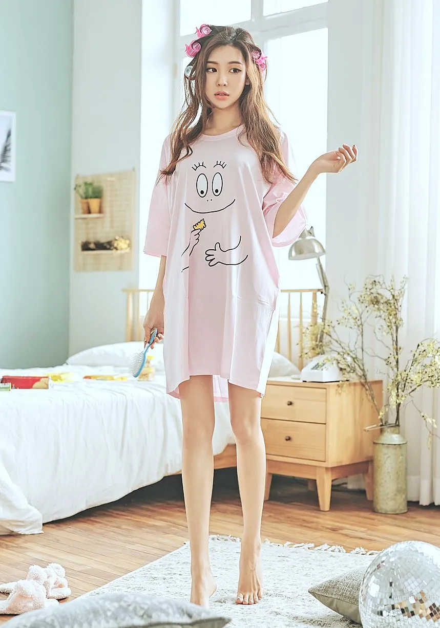 Korean Model Park Da Hyun Lologirl Pajama Series Three photo 23