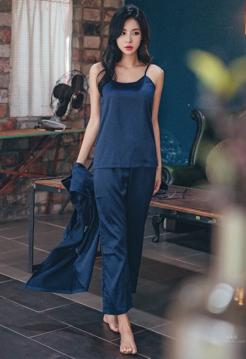 Korean Model Park Da Hyun Lologirl Pajama Series Three photo 54