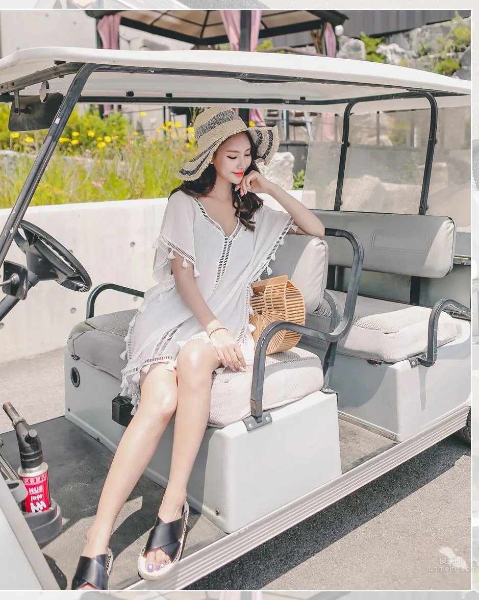 Korean Model Yeonjieun maybeach Casual Wear photo 64