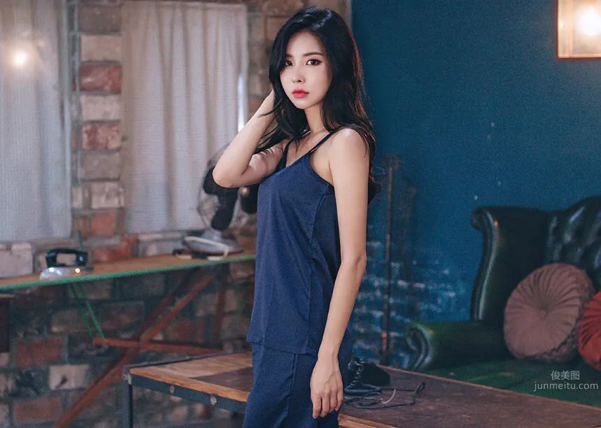 Korean Model Park Da Hyun Lologirl Pajama Series Three photo 57