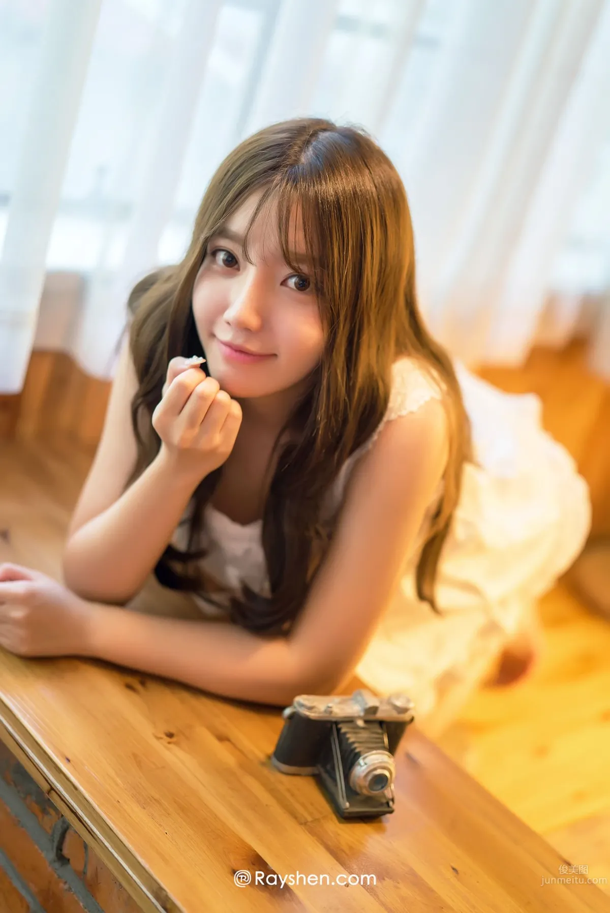 Mingjun Girl Aixi Ashley Gorgeous Beauty Private Shoot photo 2