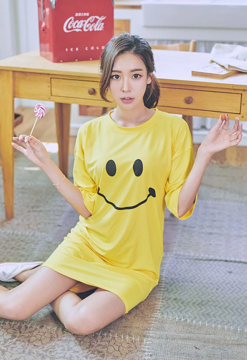 Korean Model Park Da Hyun Lologirl Pajama Series photo 18