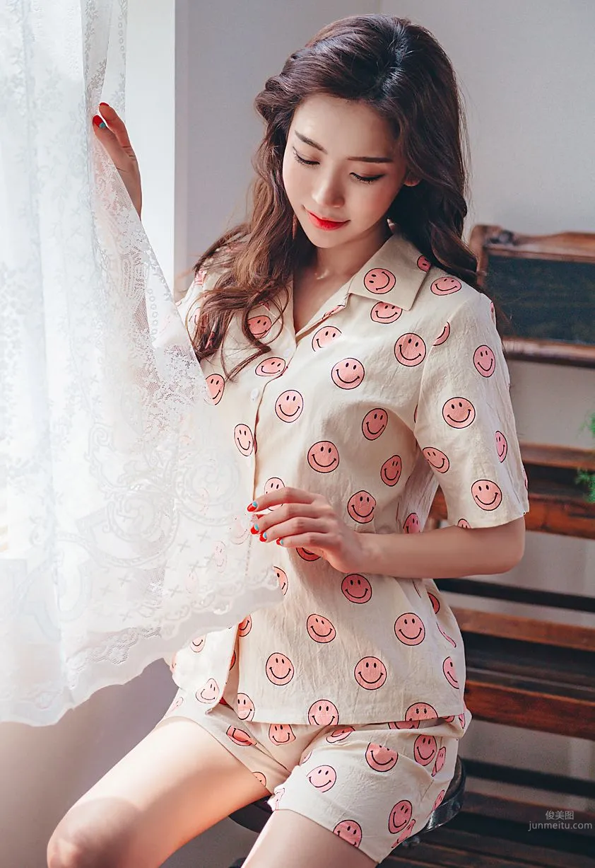 Korean Model Park Da Hyun Lologirl Pajama Series Three photo 141