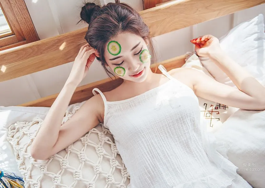 Korean Model Park Da Hyun Lologirl Pajama Series Three photo 79