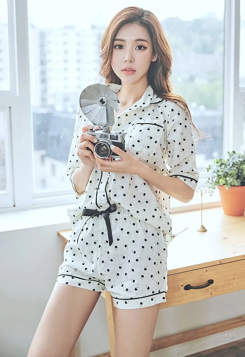 Korean Model Park Da Hyun Lologirl Pajama Series Three photo 48