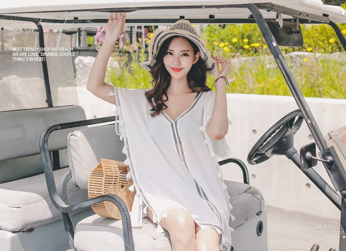 Korean Model Yeonjieun maybeach Casual Wear photo 57
