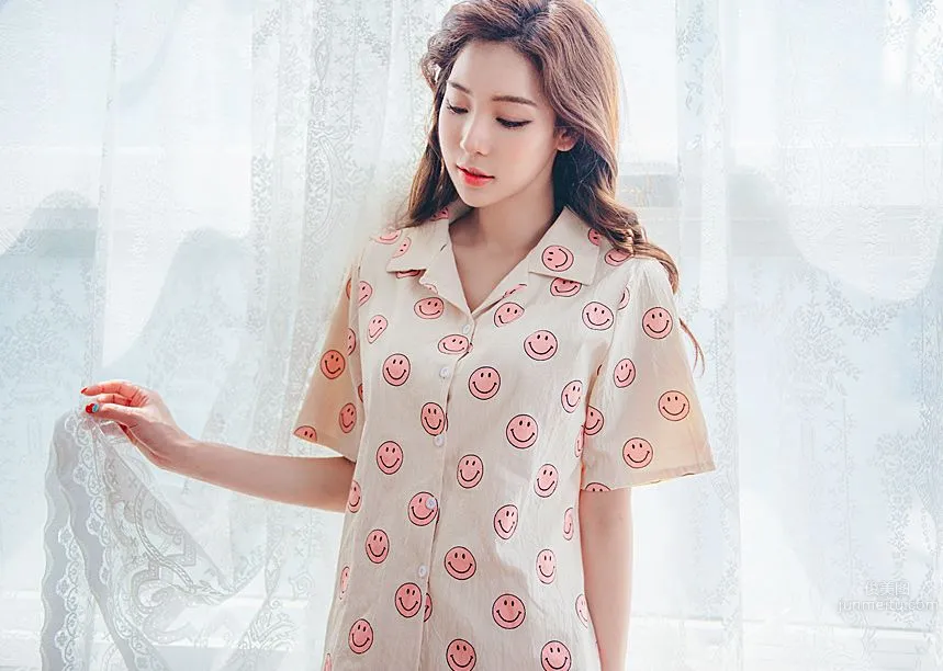 Korean Model Park Da Hyun Lologirl Pajama Series Three photo 140