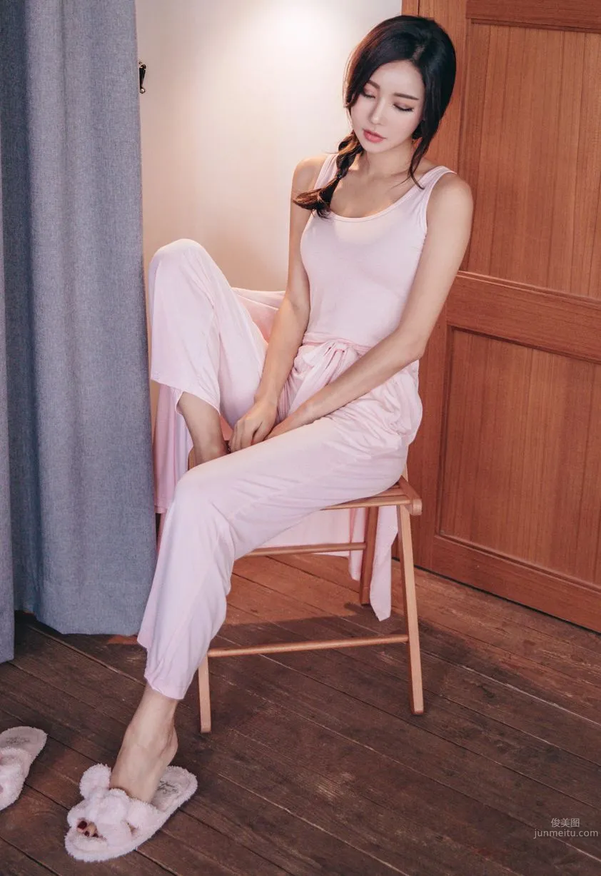 Korean Model Park Da Hyun Lologirl Pajama Series Three photo 102