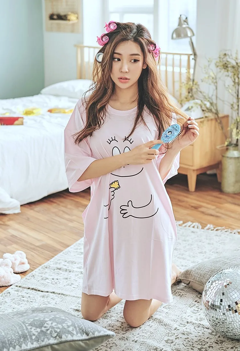 Korean Model Park Da Hyun Lologirl Pajama Series Three photo 30