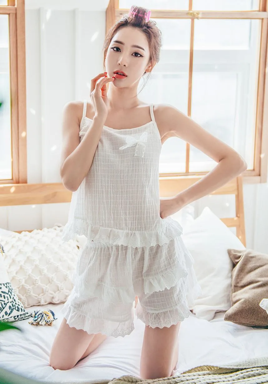 Korean Model Park Da Hyun Lologirl Pajama Series Three photo 74