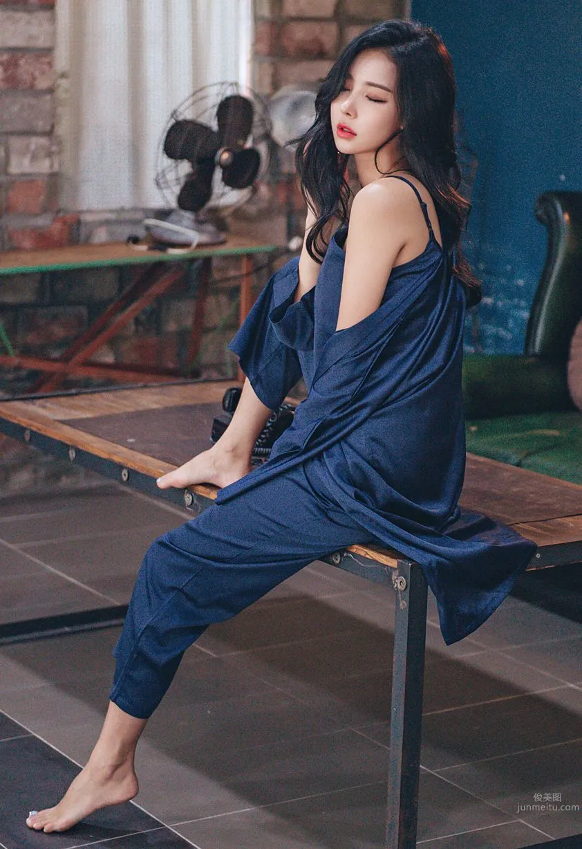 Korean Model Park Da Hyun Lologirl Pajama Series Three photo 60