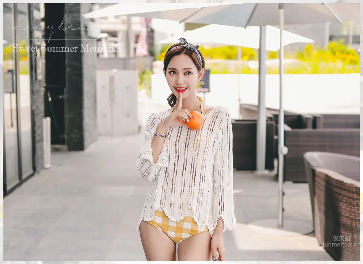 Korean Model Yeonjieun maybeach Swimwear Series One photo 20