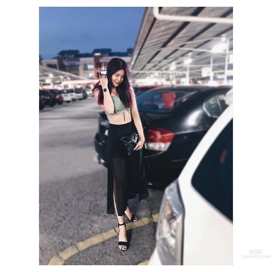 大馬正妹Christine Lew 性感美腿女模 21