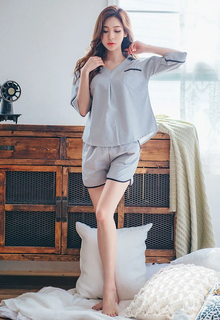 Korean Model Park Da Hyun Lologirl Pajama Series Three photo 10