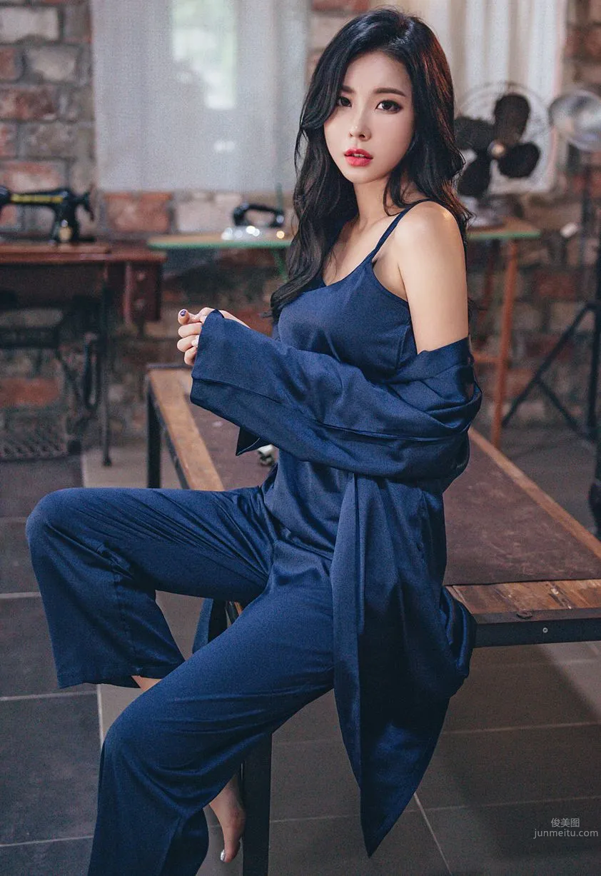 Korean Model Park Da Hyun Lologirl Pajama Series Three photo 62