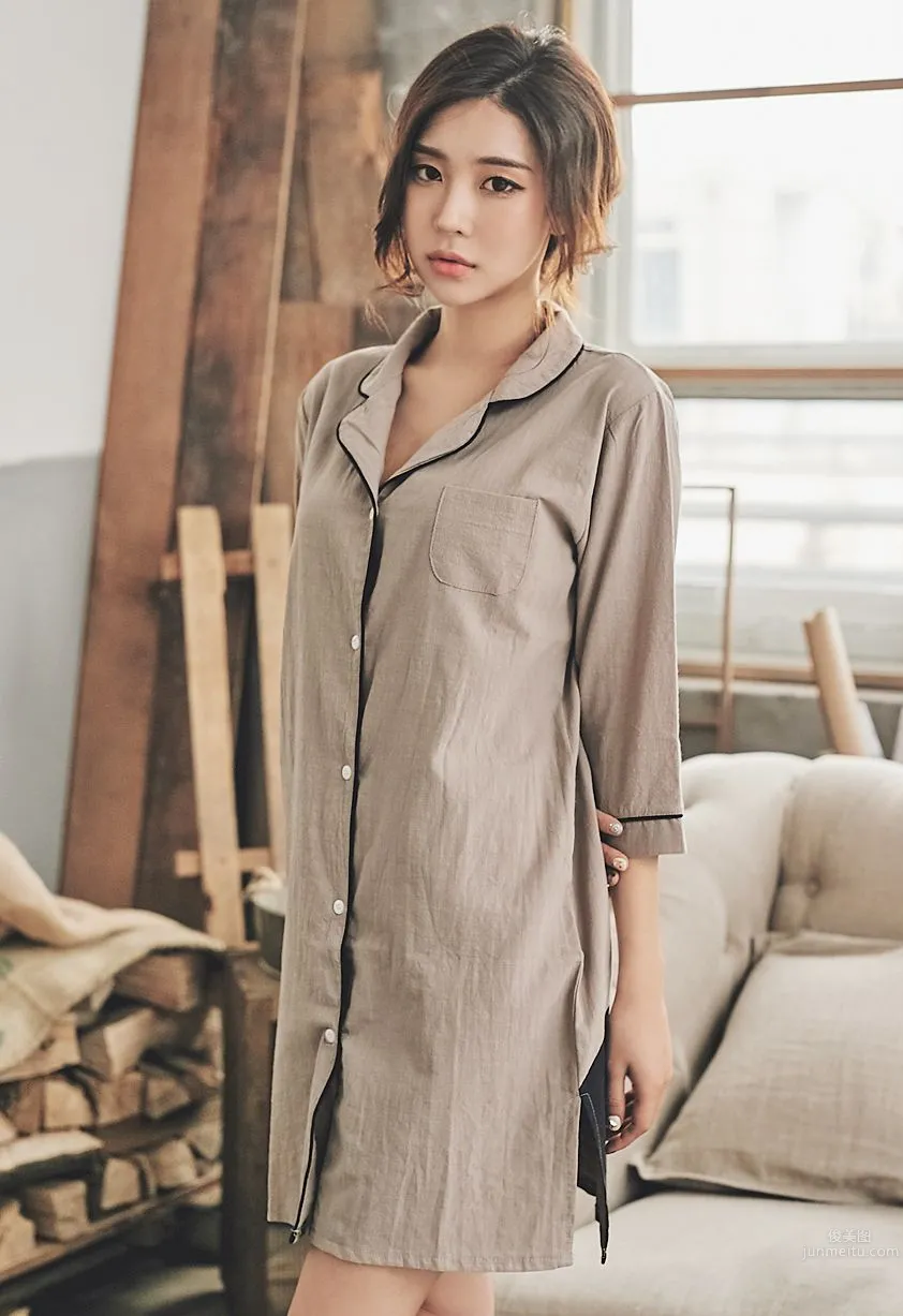 Korean Model Park Da Hyun Lologirl Pajama Series Three photo 43