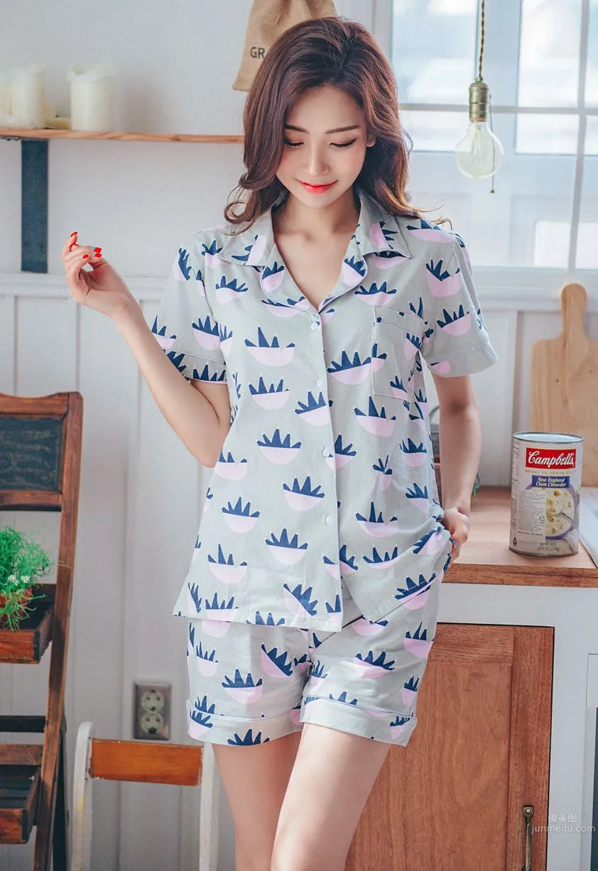 Korean Model Park Da Hyun Lologirl Pajama Series Three photo 63