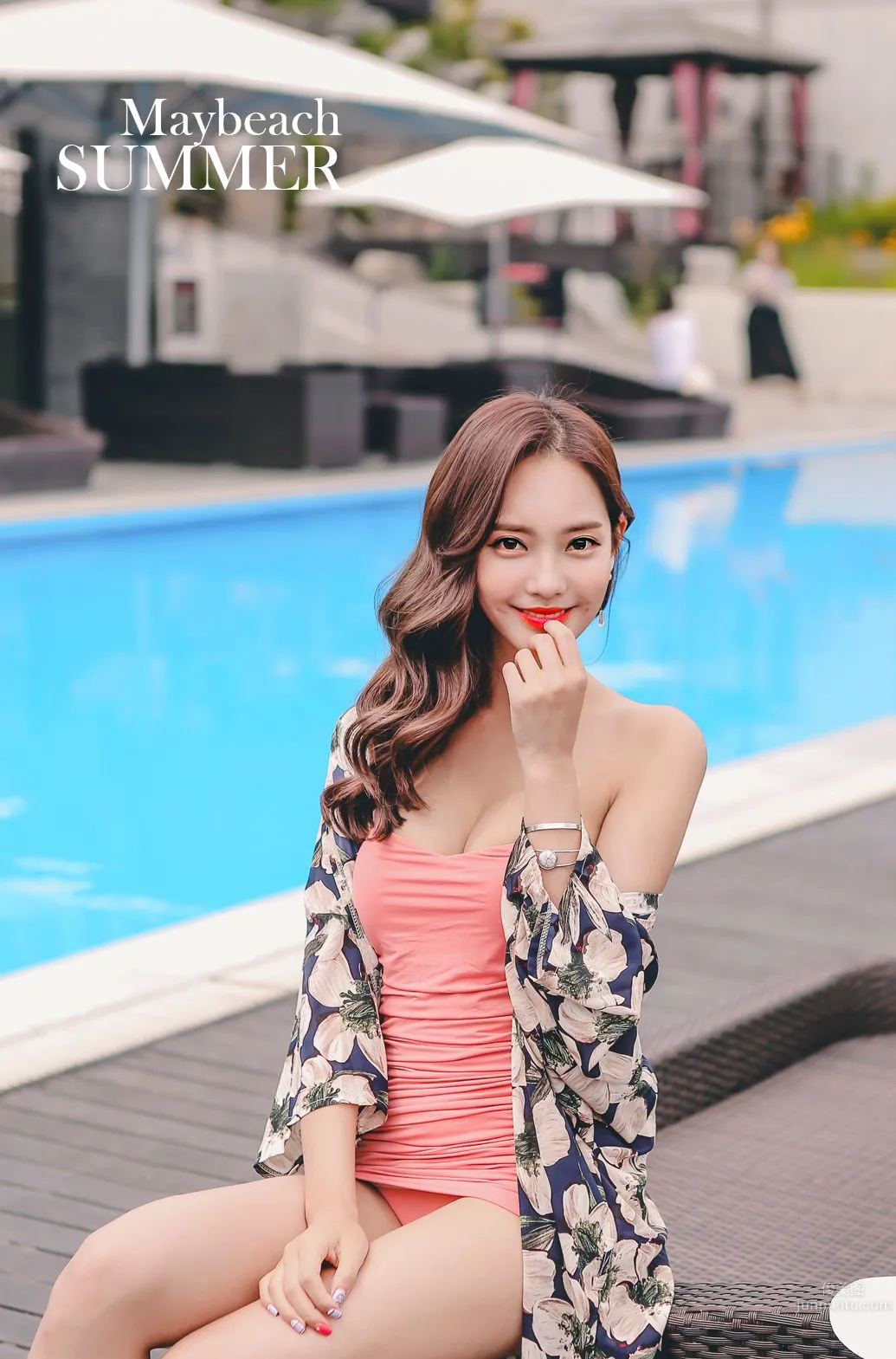 Korean Model Yeonjieun maybeach Swimwear Series One photo 8