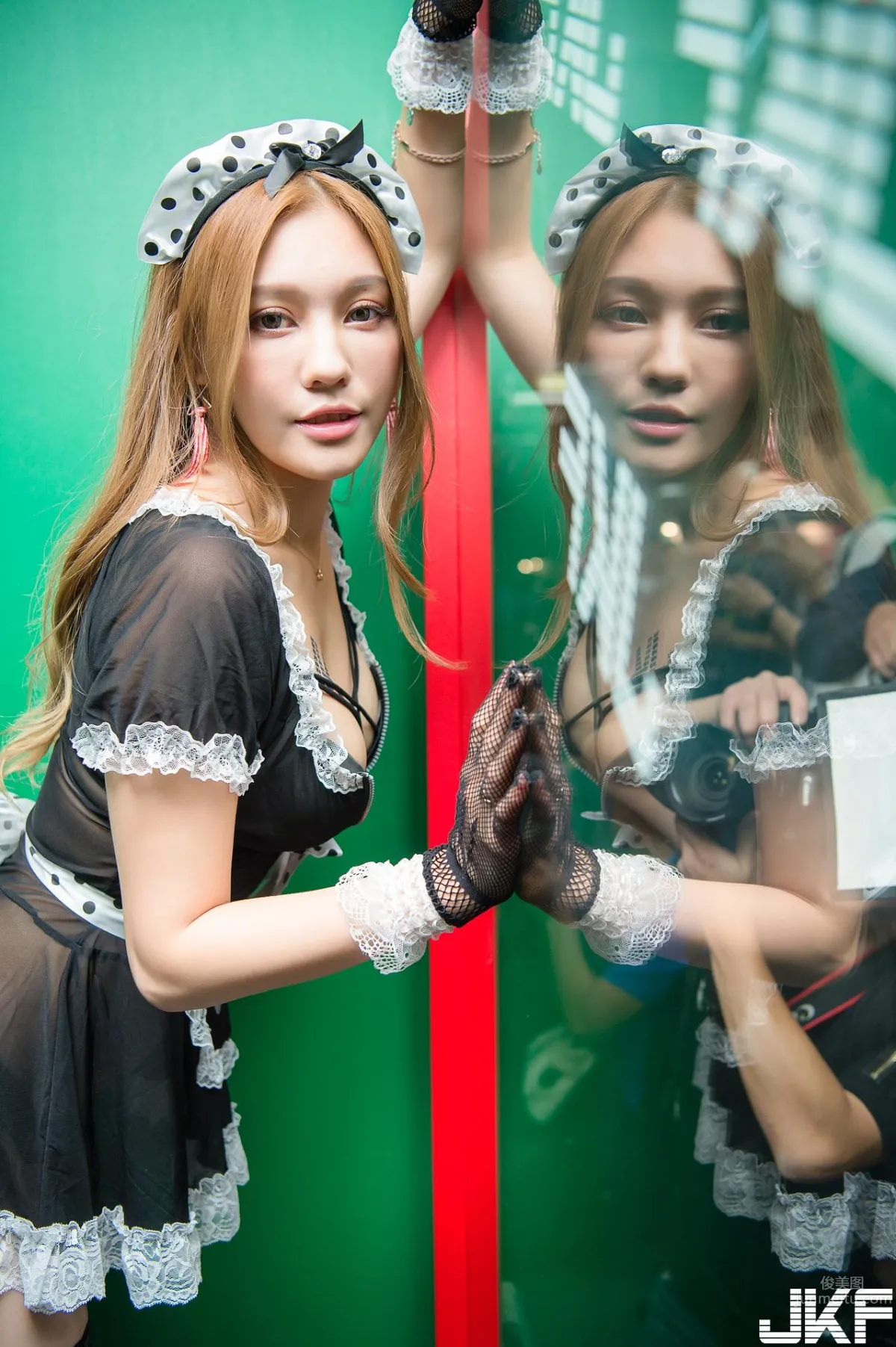 The Perfect Sheer Maid Descends! Willing to Be Banbi's Under-Skirt Subject photo 3