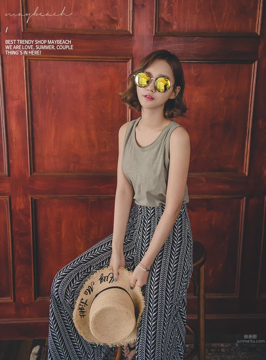 Korean Model Yeonjieun maybeach Casual Wear Series 4 photo 17