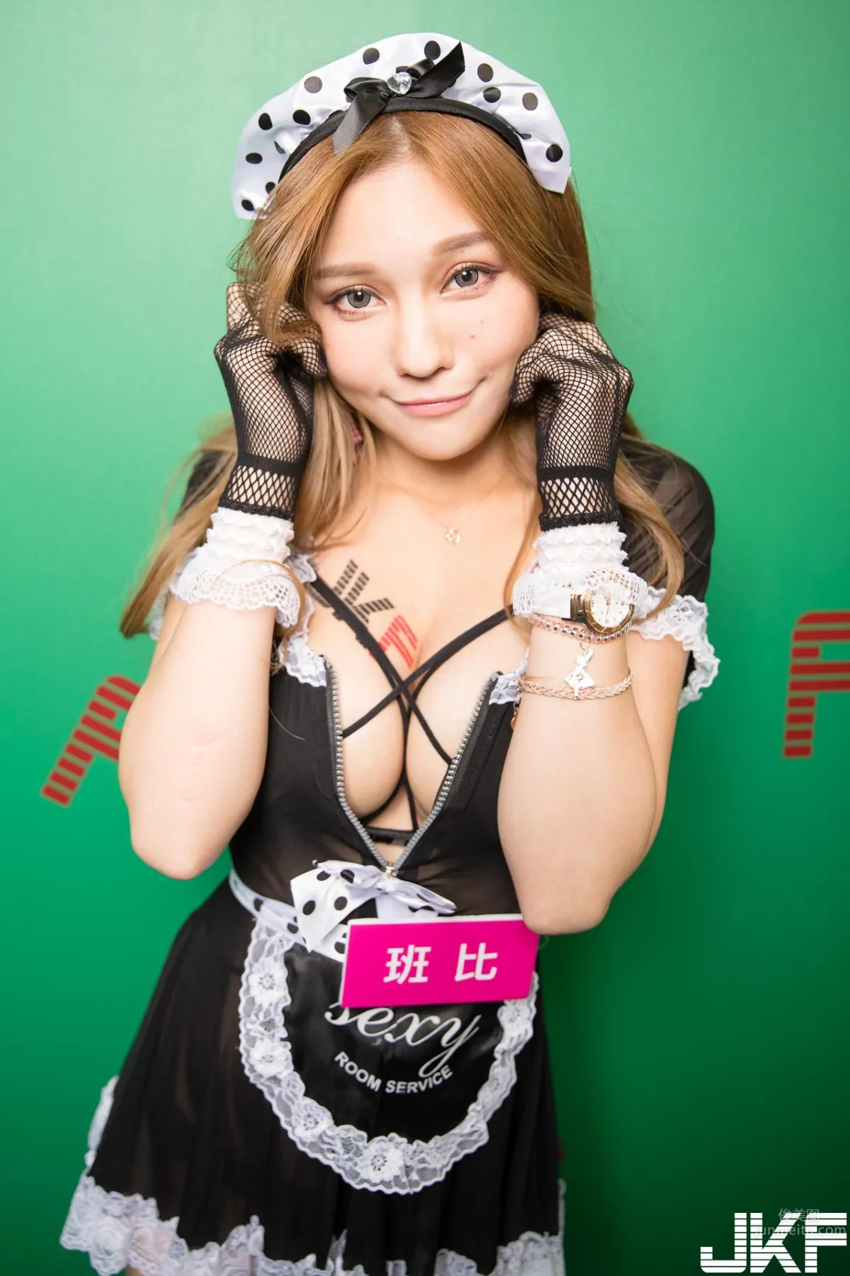 The Perfect Sheer Maid Descends! Willing to Be Banbi's Under-Skirt Subject photo 13