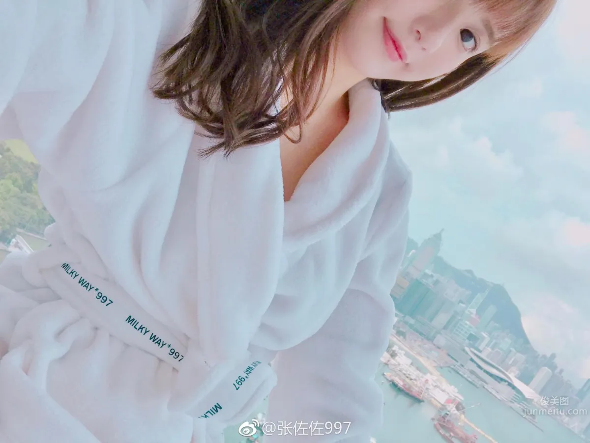 夢幻正妹張佐佐 微博美妝私房照 18