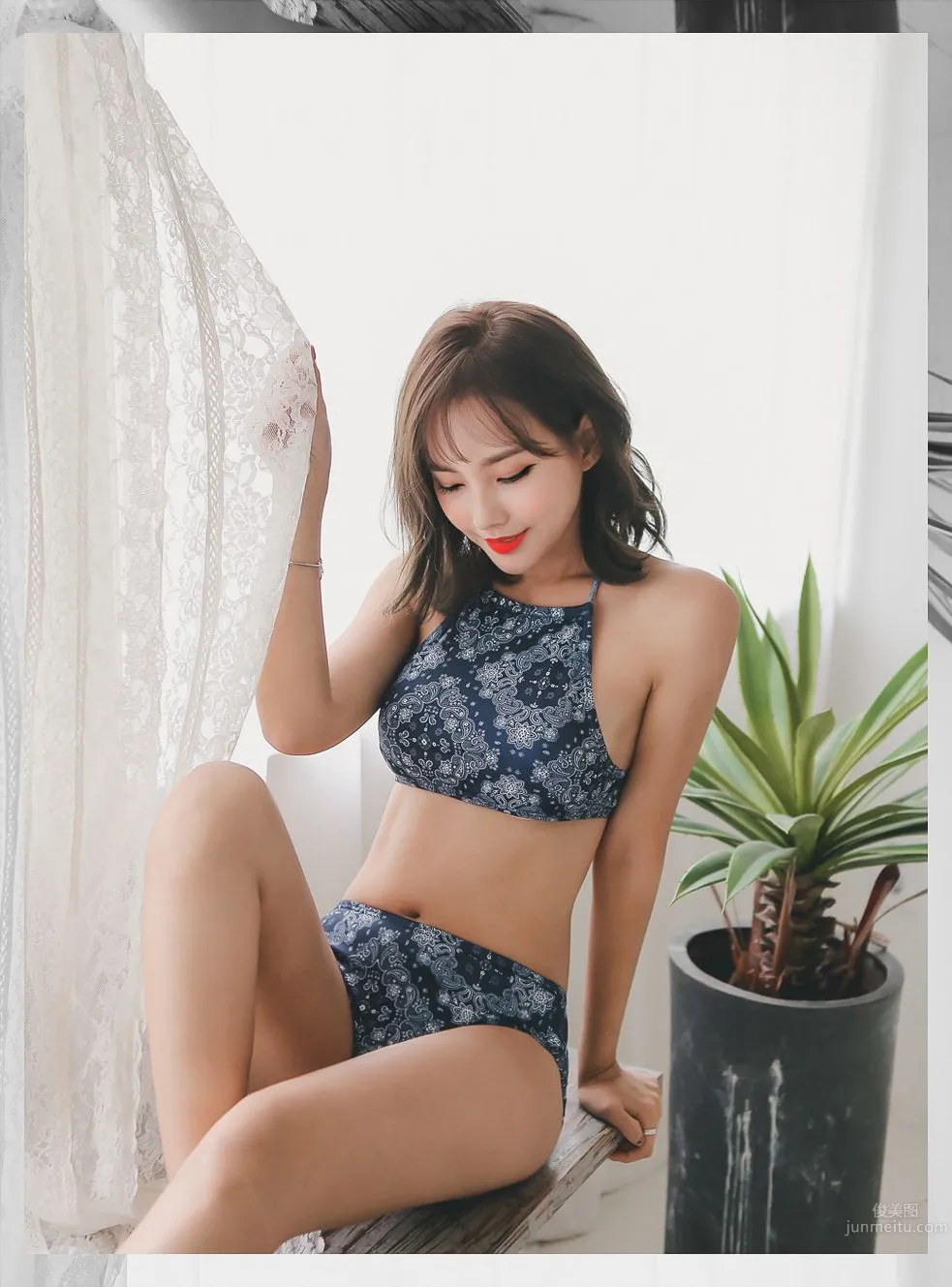 Korean Model Yeonjieun maybeach Swimwear Series Four photo 15