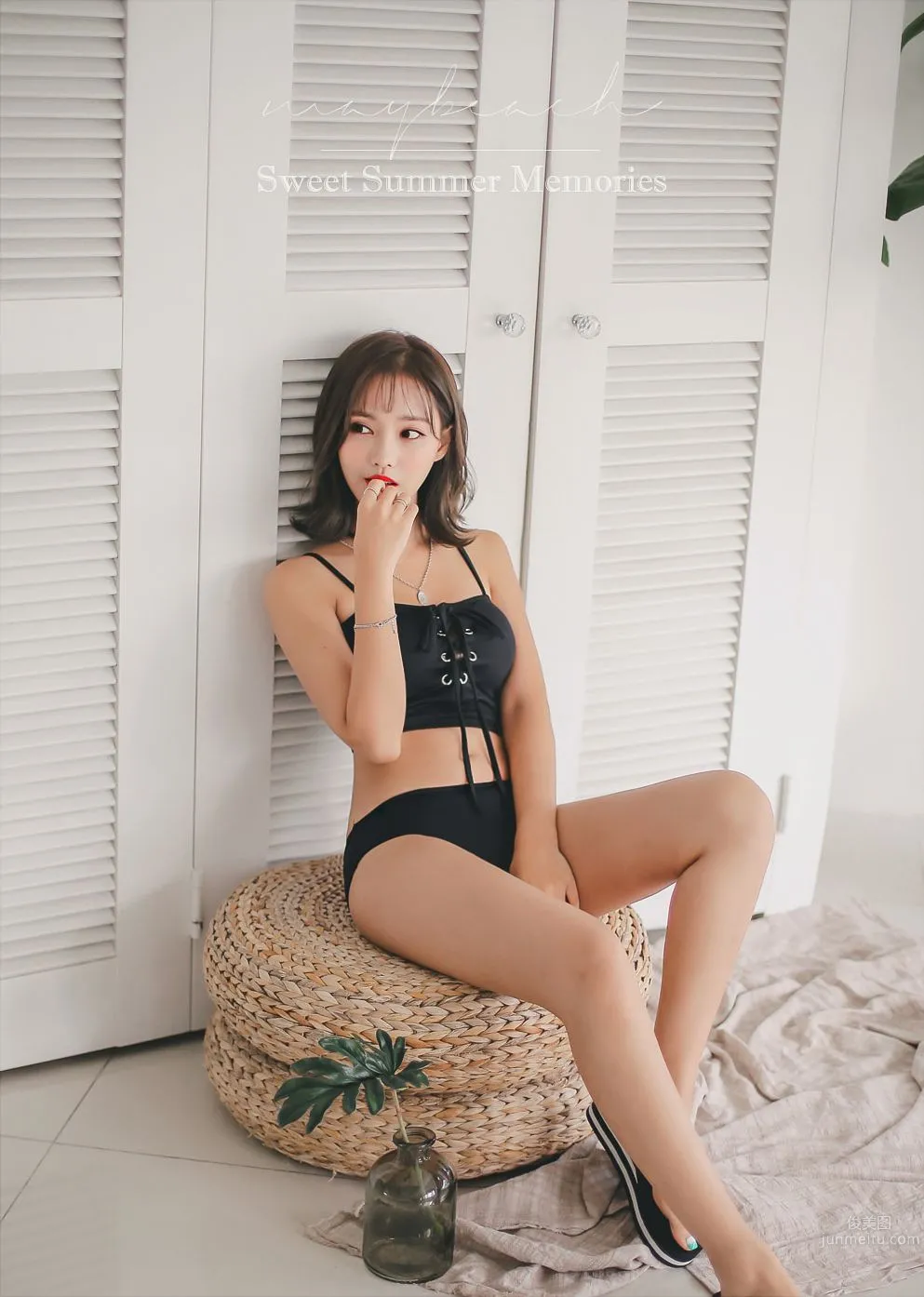 Korean Model Yeonjieun maybeach Swimwear Series Four photo 30