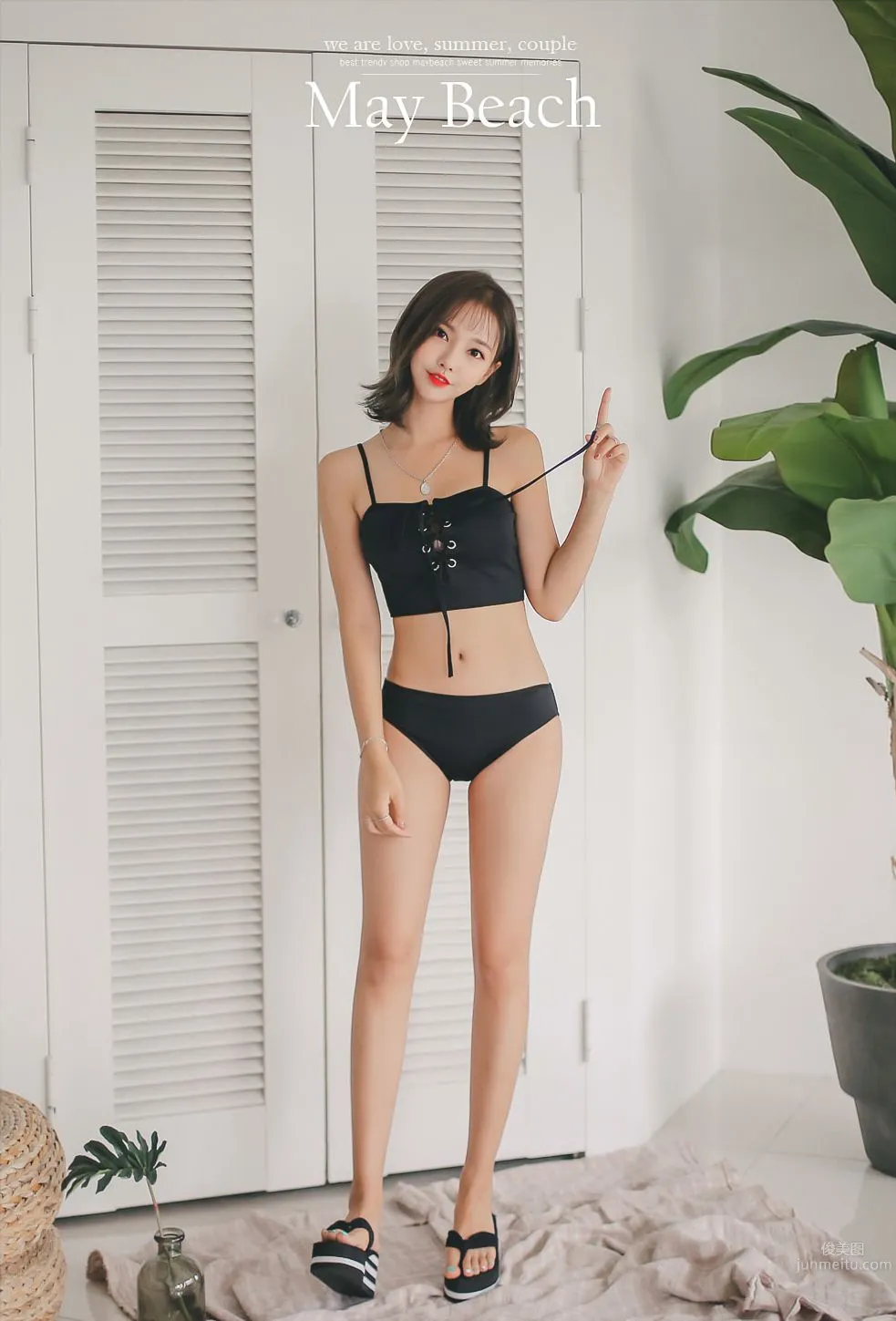 Korean Model Yeonjieun maybeach Swimwear Series Four photo 23