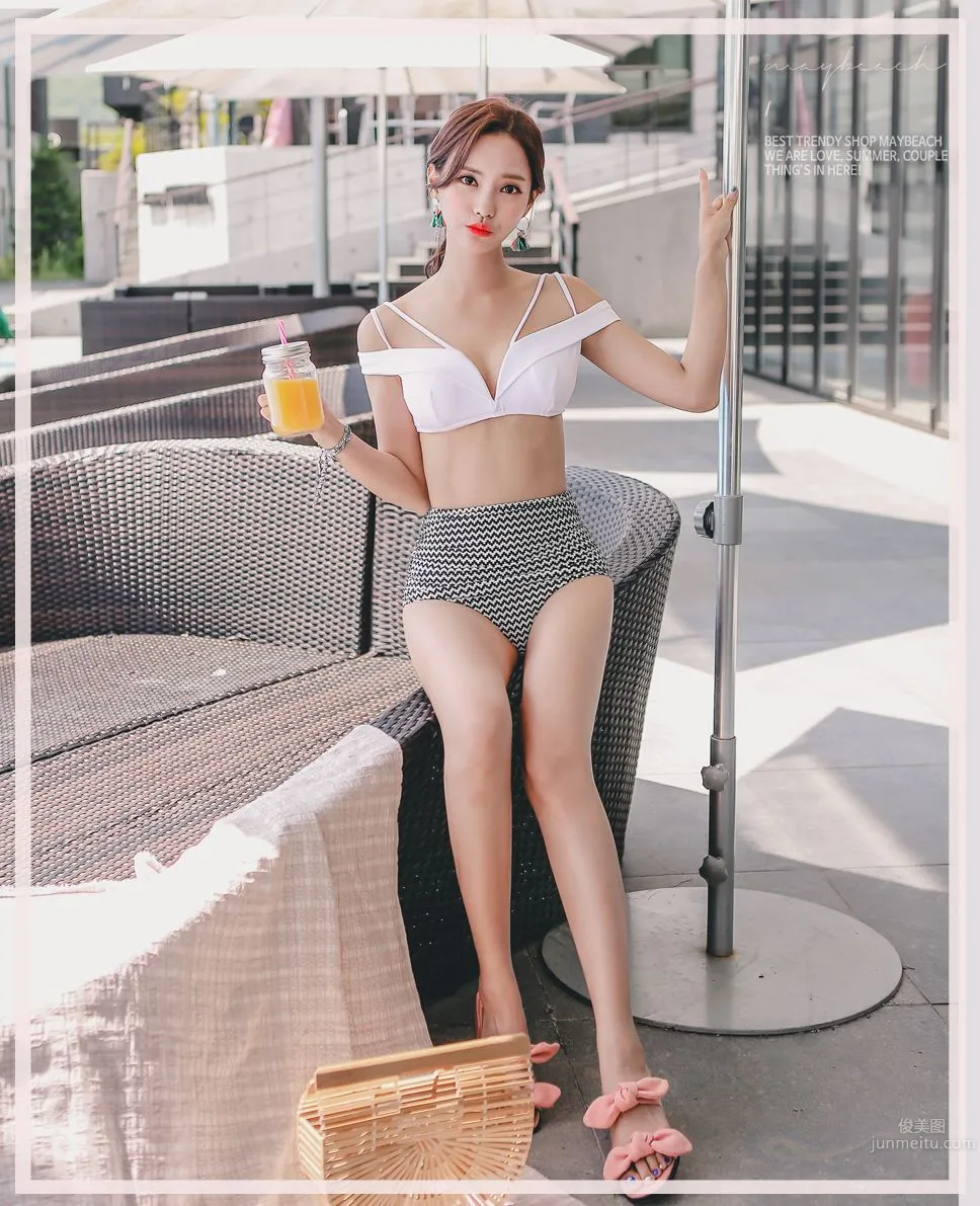 Korean Model Yeonjieun maybeach Swimwear Series Four photo 1