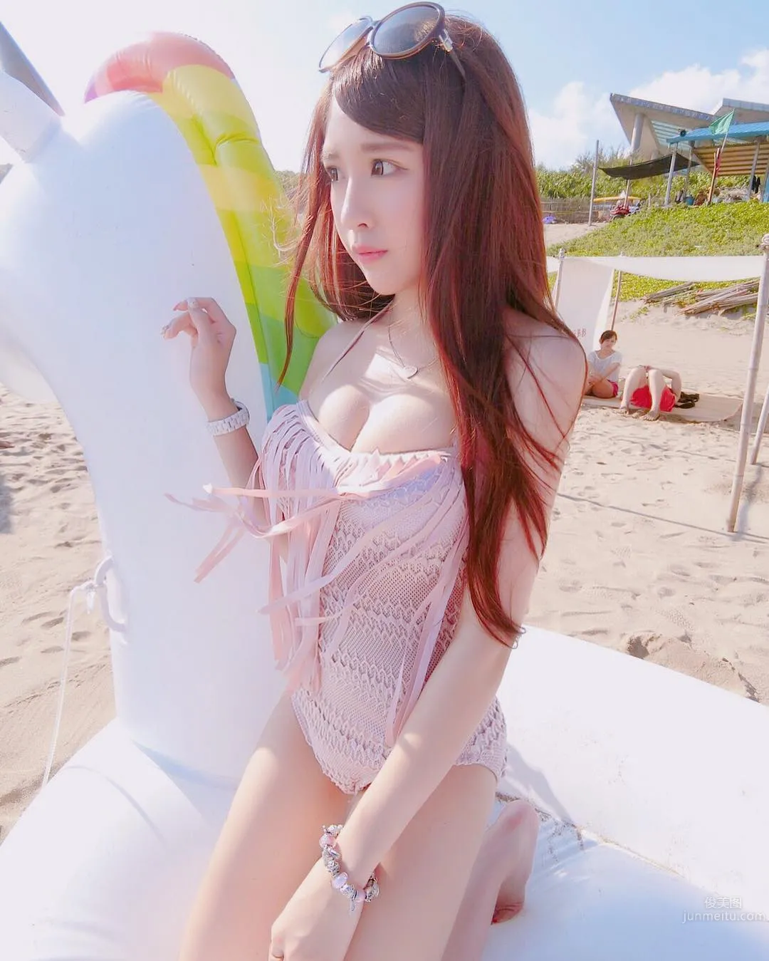 Good Weather for Sleeping! Pretty Girl Cai Nianjie Dian Loves Playing in Water~ photo 8