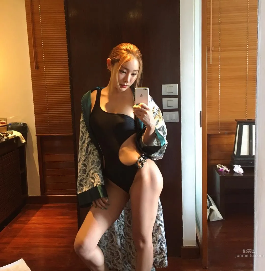 南韓健身模特樸書妍 Ig私房圖秀好身材 13
