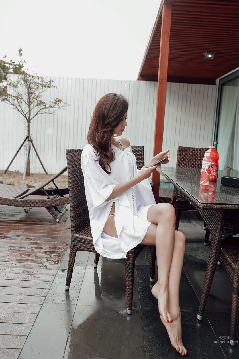 Park Da Hyun - Elegant Long Dress Photo Collage photo 92