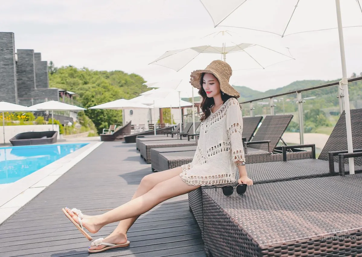 Korean Model Yeonjieun maybeach Swimsuit Series Three photo 19