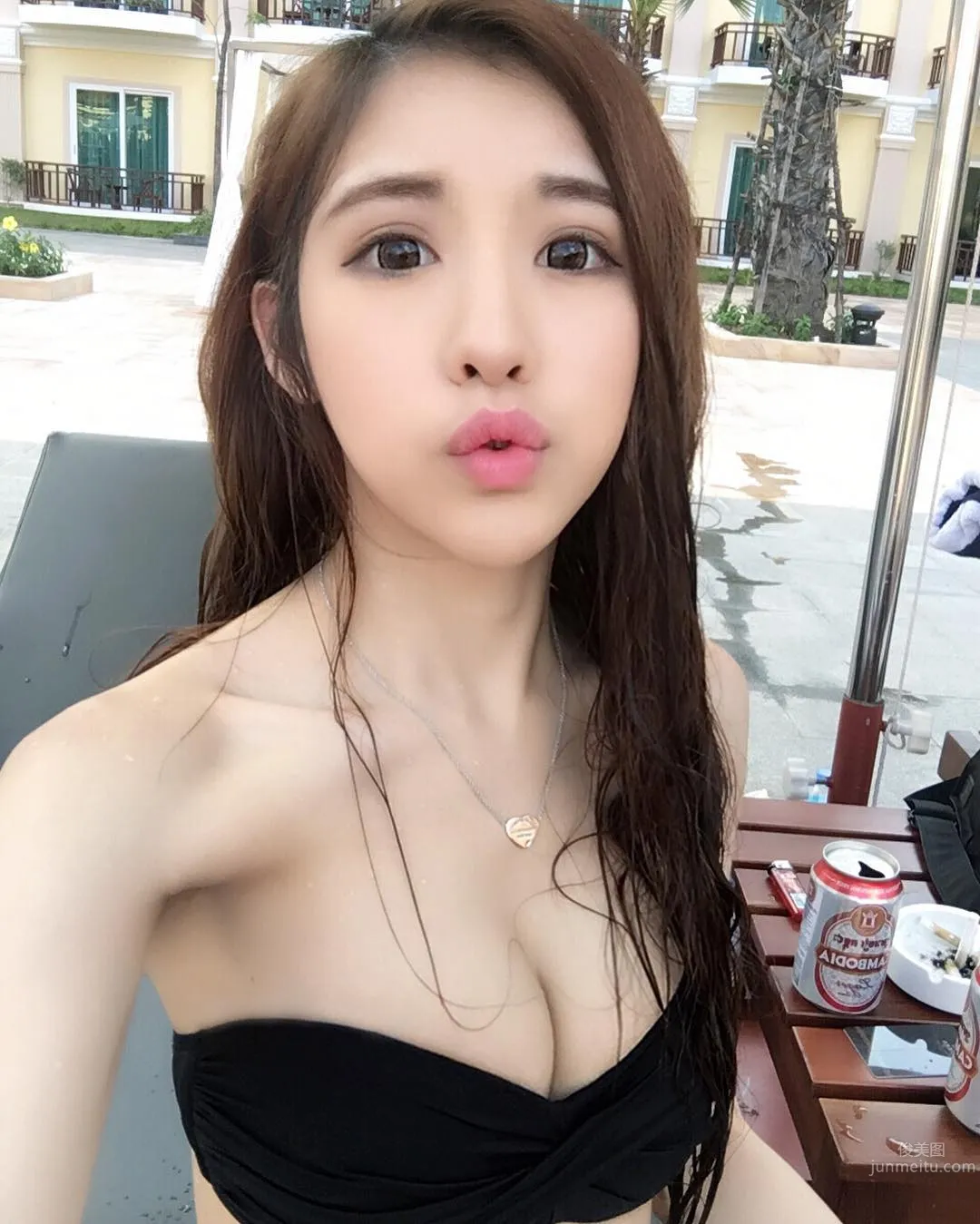 Good Weather for Sleeping! Pretty Girl Cai Nianjie Dian Loves Playing in Water~ photo 17