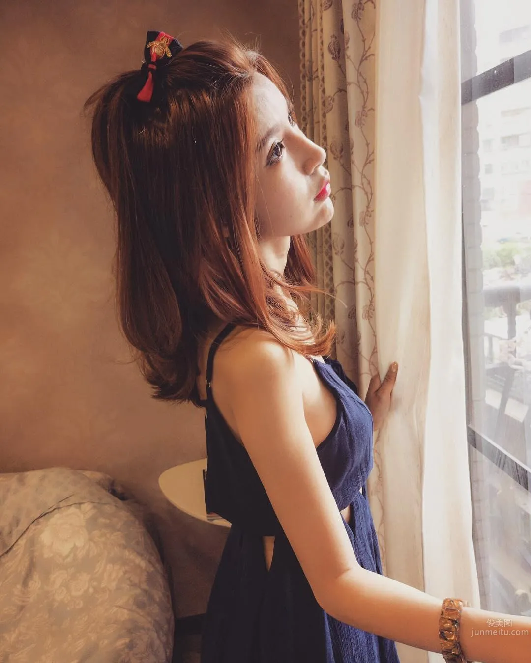 Versatile Girl Liuziyu Vicky, the Evil Maid Outfit Is Very Fierce photo 3