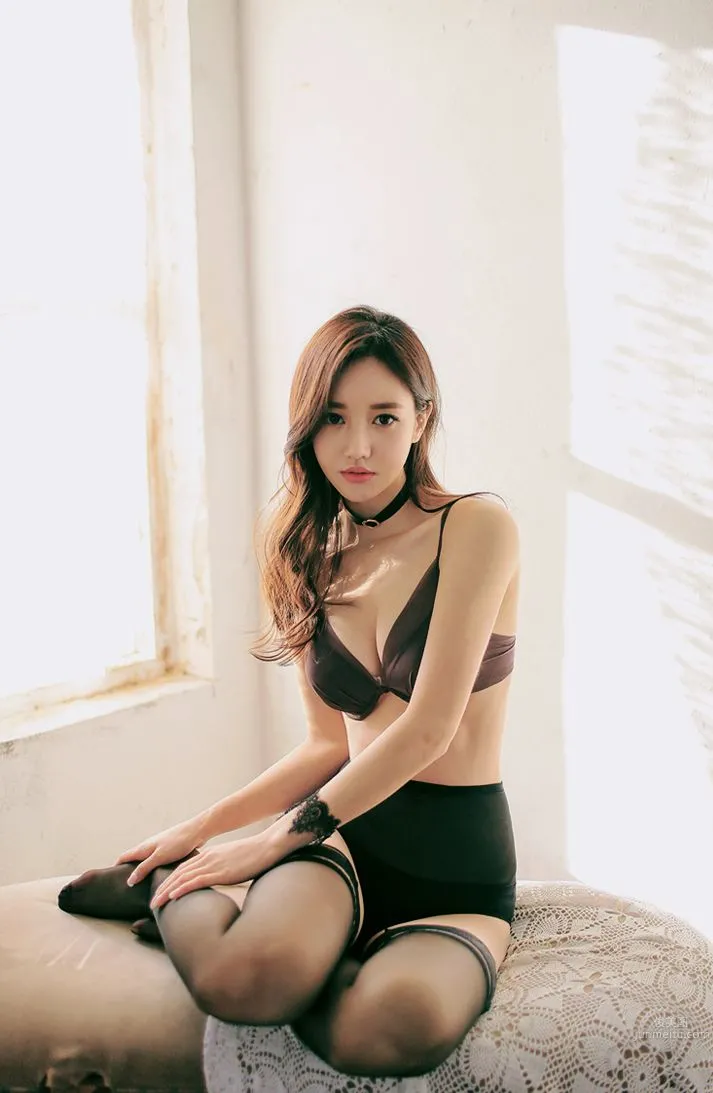 韓國女神孫允珠 唯美系吊帶内衣 6