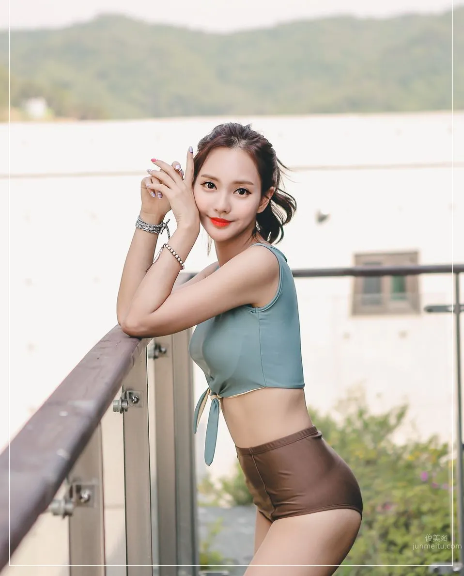 Korean Model Yeonjieun maybeach Swimsuit Series Three photo 35